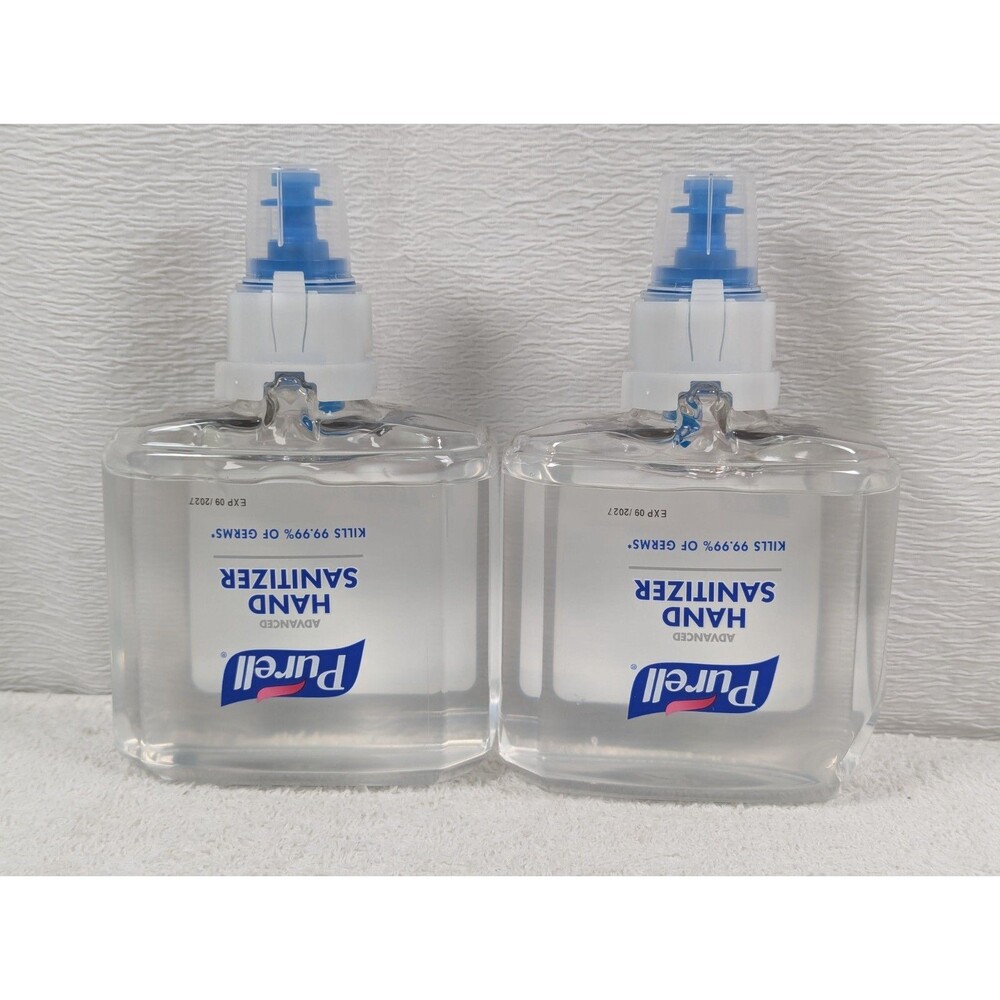 Purell - 7763 -Advanced Hand Sanitizer Gel 1200ml ES8 Dispenser Refills - 2 Pack